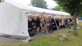 Gottesdienst zum Harrisleer Schaufenster