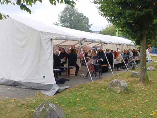 Gottesdienst zum Harrisleer Schaufenster