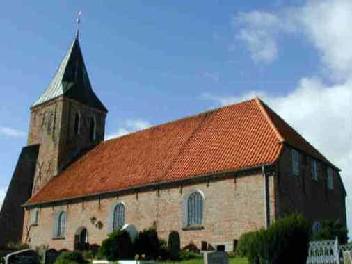 Projekt-Gottesdienst in Westerhever,Propst i. R. Dietrich Hyde, Liturgie Waltraud Rüss, Orgel Kirsten Gremmel
