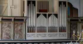Konzert in der Kirche St. Martin in Vollerwiek auf dem Cembalo und der Orgel gespielt von Malte Wienhues