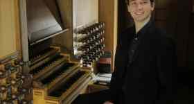Musik zur Marktzeit in der St. Christian-Kirche in Garding, Kantor Malte Wienhues
