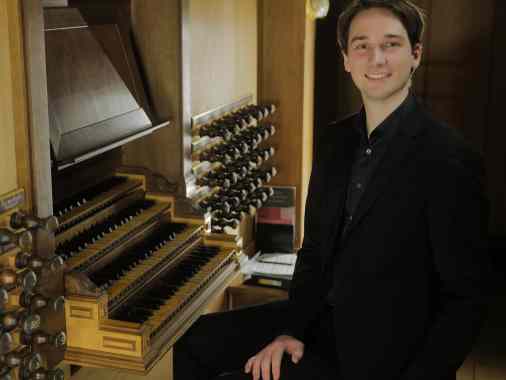 Musik zur Marktzeit in der St. Christian-Kirche in Garding, Kantor Malte Wienhues