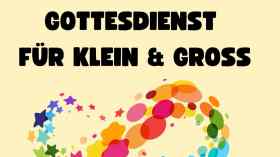 Unendlich kostbar! - Gottesdienst für Klein und Groß