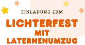 Lichterfest mit Laternelaufen