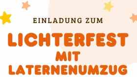 Lichterfest mit Laternelaufen