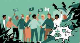 Kirche für Demokratie und gegen Extremismus
