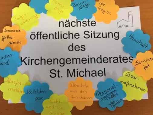 Kirchengemeinderatssitzung