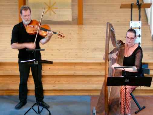 „Sommer:Nacht“ – Serenade für Viola und Harfe