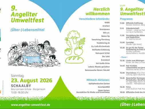 Angeliter Umweltfest in Schaalby