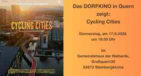 Dorfkino in Quern: "Cycling Cities"