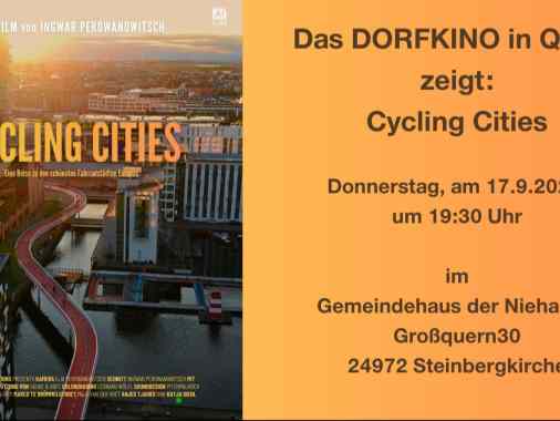 Dorfkino in Quern: "Cycling Cities"