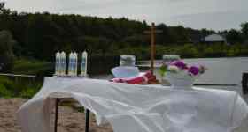 Taufgottesdienst am Holmarksee