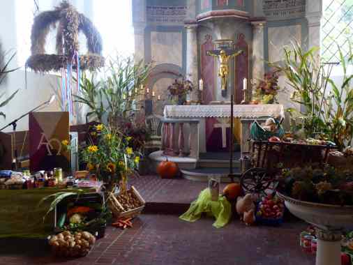 Erntedankgottesdienst mit Chor Jubilate
