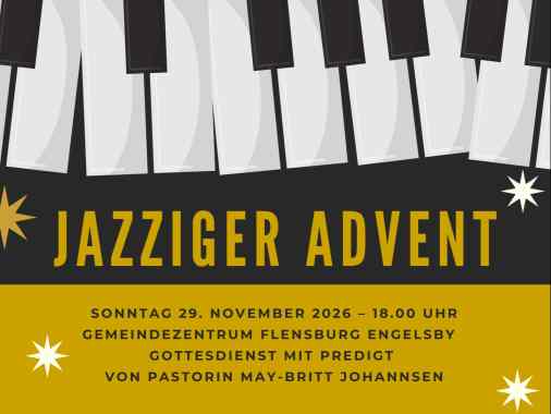 Jazziger Advent mit Pastorin May-Britt Johannsen