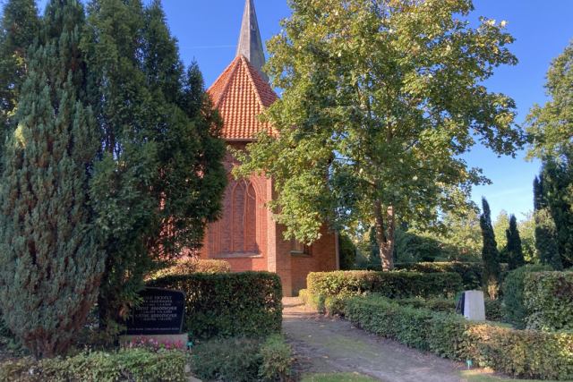 Foto der Kirche aus der Gemeinde Borsfleth