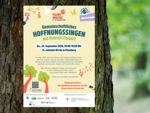 Gemeinschaftliches Hoffnungssingen mit Patrick Zinndorf