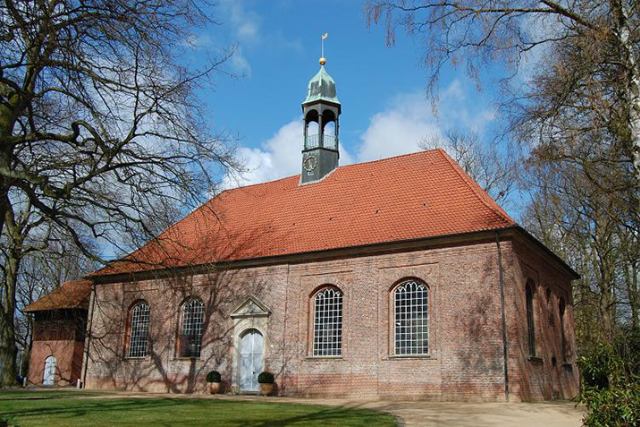 Foto der Kirche aus der Gemeinde Horst