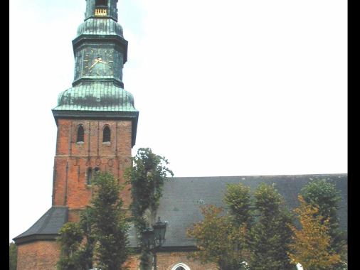 Gottesdienst in Tönning, Konfirmation mit Gospelchor, Pastor Alexander Böhm