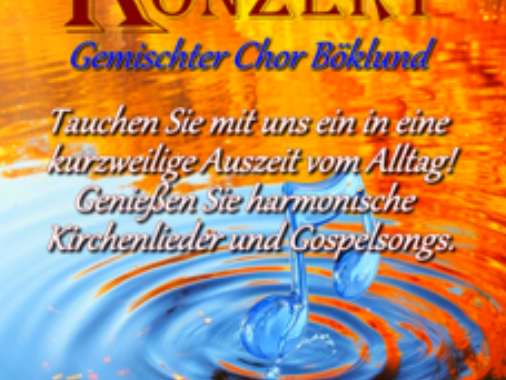 "Herbst Konzert" Gemischter Chor Böklund