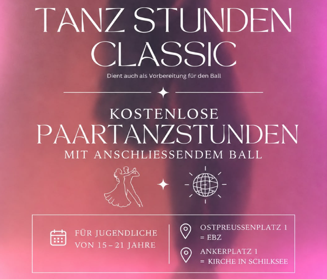 Tanzkurs f&uuml;r Jugendliche