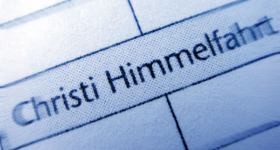 Himmelfahrts-Gottesdienst im Pastoratsgarten