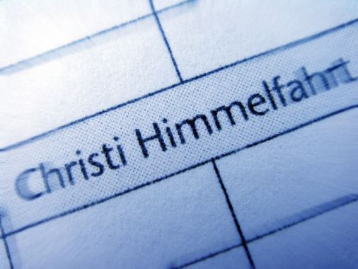 Himmelfahrts-Gottesdienst im Pastoratsgarten