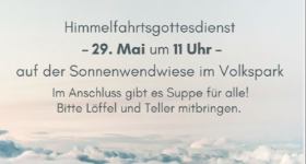 Himmelfahrtsgottesdienst der Ostufergemeinden