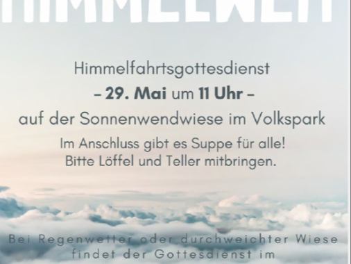 Himmelfahrtsgottesdienst der Ostufergemeinden