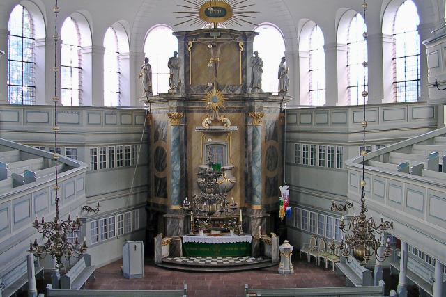 Foto der Kirche aus der Gemeinde Wilster