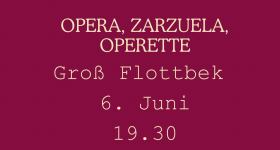 Opera, Zarzuela, Operette