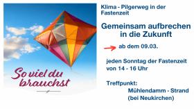 Klima-Pilgerweg in der Fastenzeit