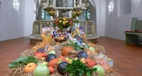 Gottesdienst zum Erntedankfest mit Feier des Abendmahls und dem Posaunenchor Eckernförde