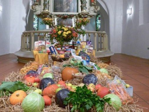 Gottesdienst zum Erntedankfest mit Feier des Abendmahls und dem Posaunenchor Eckernförde