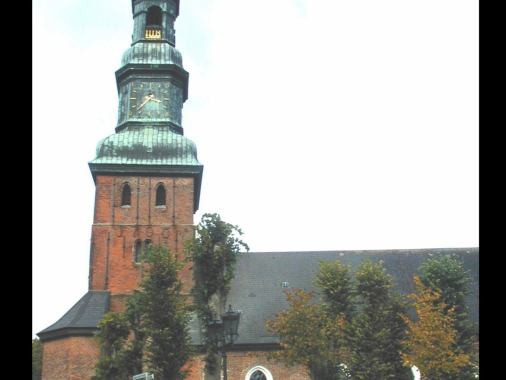 Gottesdienst in Tönning, mit Pastorin Dr. Christiane Böhm