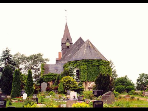 Gottesdienst in Poppenbüll, Pastor Ralf-Thomas Knippenberg, (gleichzeitig Gottesdienst zum Ewigkeitssonntag)