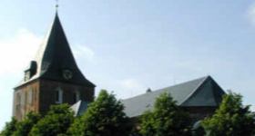 Gottesdienst in Garding, mit Pastor Jörg Reglinski und Dr. Claus-Peter Lorenzen