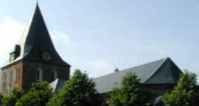 Familienkirche zum Sommerfest im Stadtwald Garding, mit Pastor Ralf-Thomas Knippenberg und Kita Team