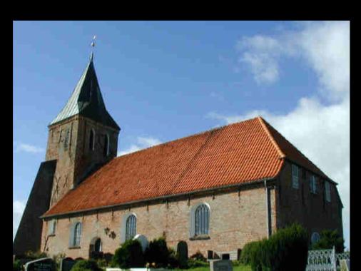 Emeriti-Projekt-Gottesdienst in Westerhever, Pastor i. R. Thomas Baum, Orgel: Kirchenmusiker i. R. Carsten Jasper