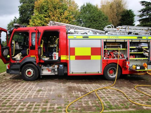 Zeltgottesdienst zum Feuerwehrjubiläum in Braak