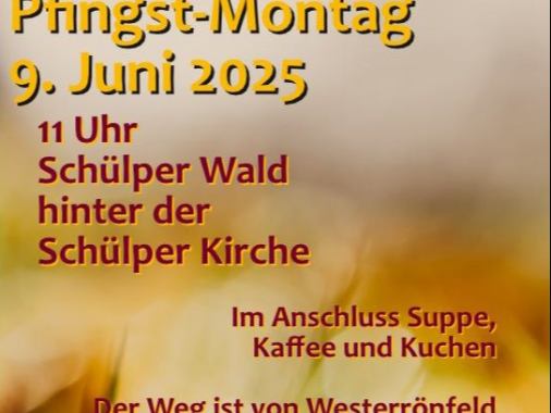 Wald-Gottesdienst am Pfingstmontag