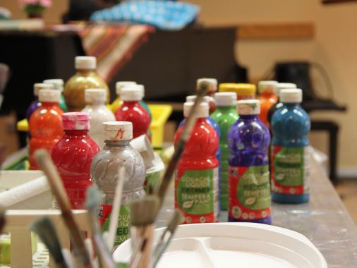 Intuitives Malen zu biblischen Texten