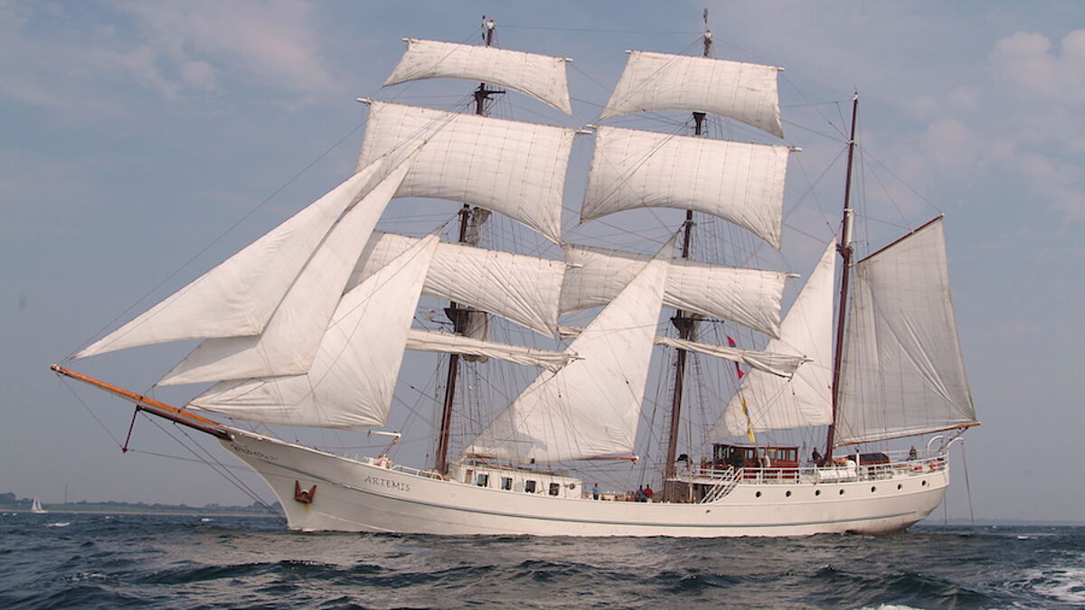 Die Artemis - das Nordkirchenschiff besucht im Sommer alle 13 Kirchenkreise der Nordkirche 