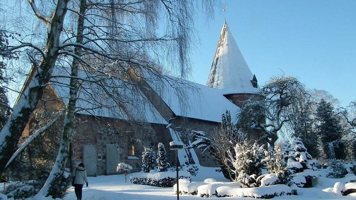 Die Kirche des Monats Januar steht im Norden.