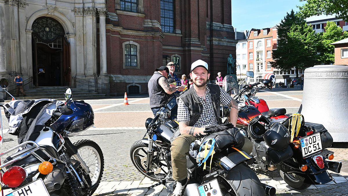 Super Wetter, super Stimmung: Die Biker haben lange auf ein Präsenztreffen gewartet, umso größer ist nun die Freude über den MOGO 2022. 