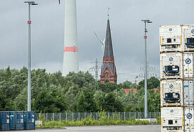 Die Kirche St. Gertrud in Hamburg-Altenwerder