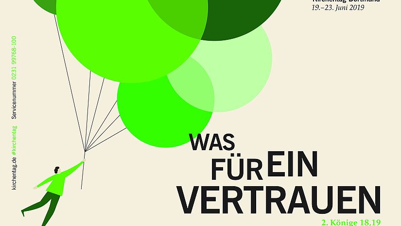 DEKT-Plakat Plakat zum Kirchentag