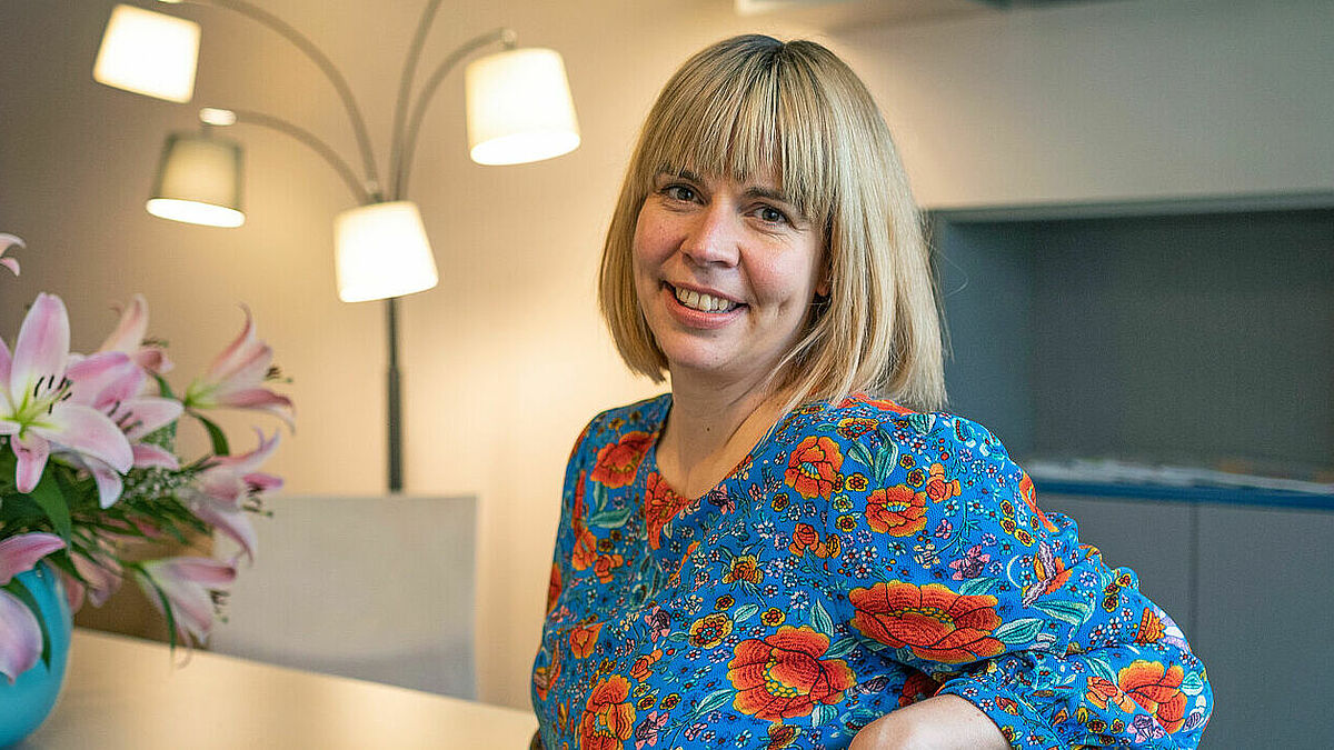 Sabrina Görlitz ist eine Geschichtensammlerin. Indem sie die Erzählungen Todkranker aufschreibt, schafft sie bleibende Erinnerungen. 