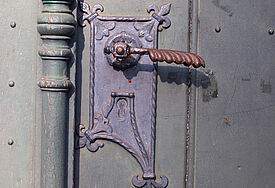 Eingangstür Christuskirche Othmarschen (Symbolbild)