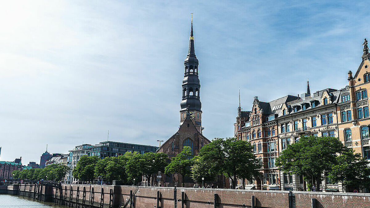 Die Hamburger Hauptkirche St. Katharinen.