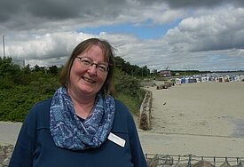 Manchmal ziehen dunkle Wolken auf über den Patienten und Mitarbeitenden der Damper Kliniken. Dann ist Susanne Nickel da.